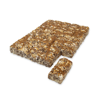 Best Maid Precut Crispy Sea Salt Cocoa Caramel Bar, Half Sheet, 3 x 1 each Case - Snack Bars & Granola Bars