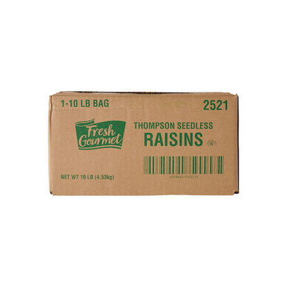 Fresh Gourmet Thompson Seedless Raisins, 1 x 10 lb Case - DOT product image 5