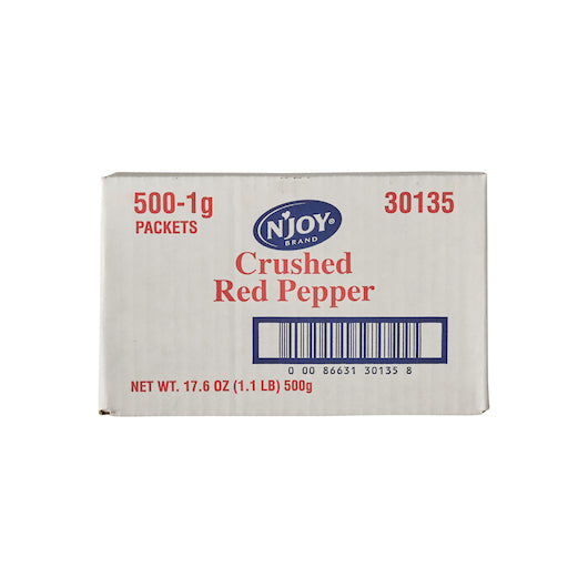 N'Joy Crushed Red Pepper, 500 x 1 GR Case - DOT product image 5