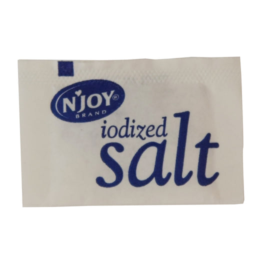 N'Joy Iodized Salt Packets, 6 x 1000 x 0.5 GR Case - Spices Seasonings