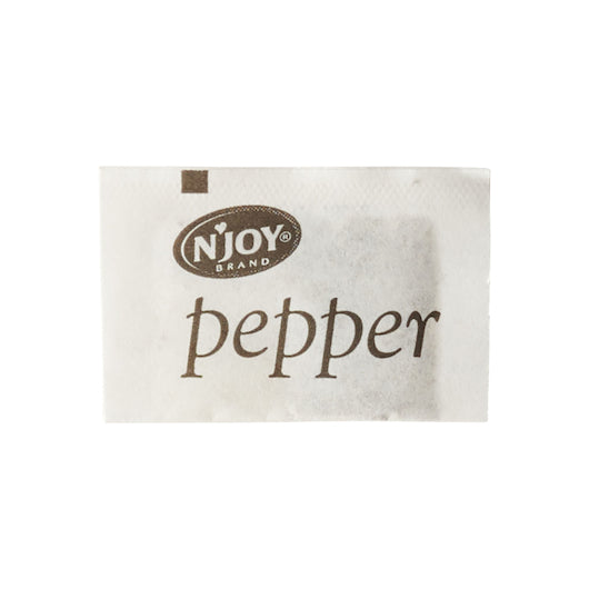 Sugar Foods Pepper Packets, 6 x 1000 x 0.1 GR Case - Spices Seasonings