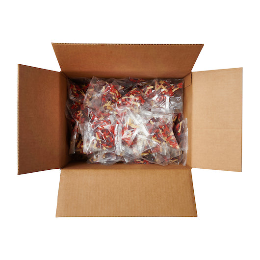 Fresh Gourmet Tri-Color Tortilla Strips Salad Topping Single Serve, 100 x 0.5 oz Case - DOT product image 4