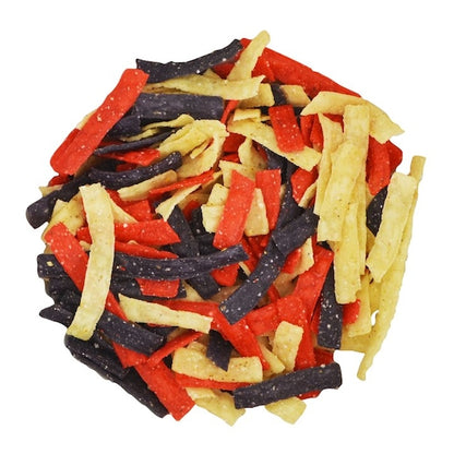 Fresh Gourmet Tri-Color Tortilla Strips, 100 x 0.5 oz Case - DOT product image 3