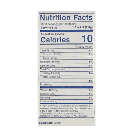 N'Joy Sugar, 2000 x 0.1 oz Case - DOT product image 5
