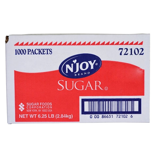 N'Joy Sugar, 1000 x 0.1 oz Case - DOT product image 6
