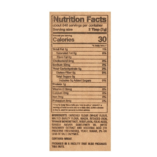 Fresh Gourmet Trans Fat Free Plain Cube Crouton Bulk, 1 x 10 lb Case - DOT product image 6