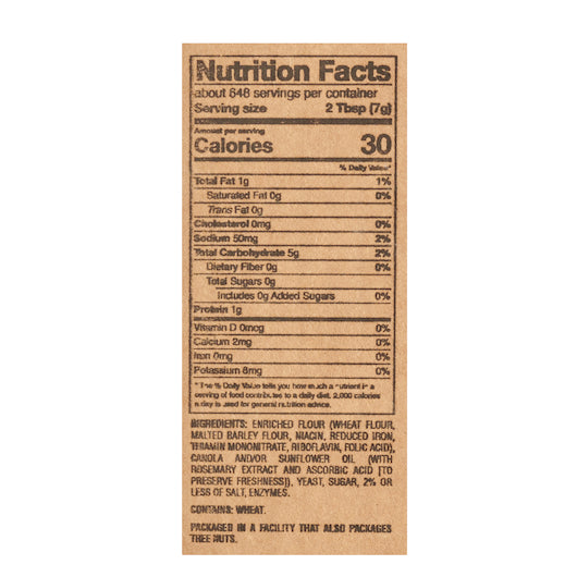 Fresh Gourmet Trans Fat Free Plain Cube Crouton Bulk, 1 x 10 lb Case - DOT product image 7