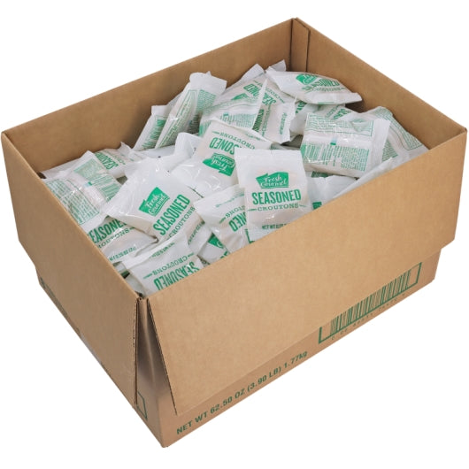 Fresh Gourmet Trans Fat Free Cubes Crouton Single Serve, 250 x 0.25 oz Case - DOT product image 6