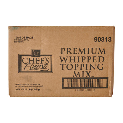 Chefs Finest Whipped Topping, 12 x 16 oz Case - DOT product image 5