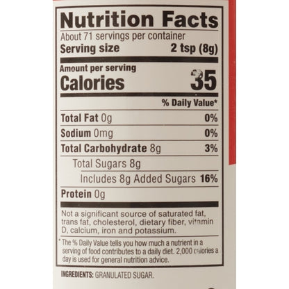 N Joy Sugar Canister, 24 x 20 oz Case - DOT product image 7
