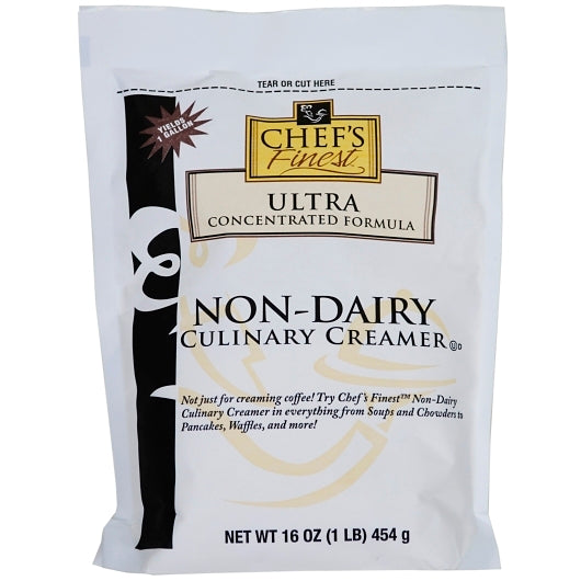 Chefs Finest Non Non-Dairy Creamer, 18 x 1 lb Case - Pantry Ingredients