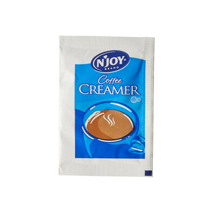 NJoy Non Dairy Non-Dairy Creamer Packets, 1000 x 2 GR Case - Pantry Ingredients