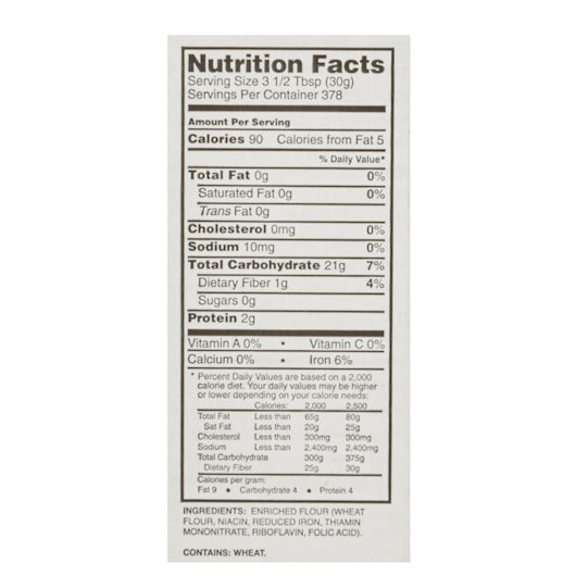 Chefs Finest Medium Matzoh Meal, 1 x 25 lb Case - DOT product image 6