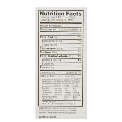 Chefs Finest Medium Matzoh Meal, 1 x 25 lb Case - DOT product image 6