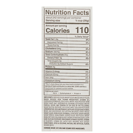 Chef's Finest Medium Plain Bread Crumbs, 2 x 7.5 lb Case - DOT product image 8