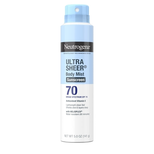 Neutrogena Ultra Sheer Spf70 Spray, 4 x 3 x 5 oz Case - Health & Personal Care - image 2