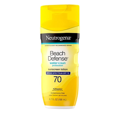 Neutrogena Beach Defense Spf70 Lotion, 4 x 3 x 6.7 fl oz Case - DOT product image 6