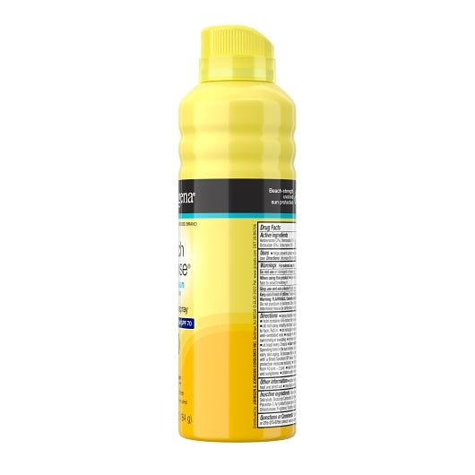 Neutrogena Beach Defense Water & Sun Protection Sunscreen Spf70 Spray, 4 x 3 x 6.5 oz Case - DOT product image 3