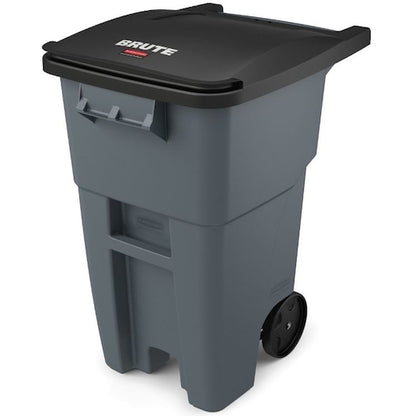 Rubbermaid Commercial Products Brute Rollout Container 50 Gallon, 1 x 1 each Case - Food Storage Containers