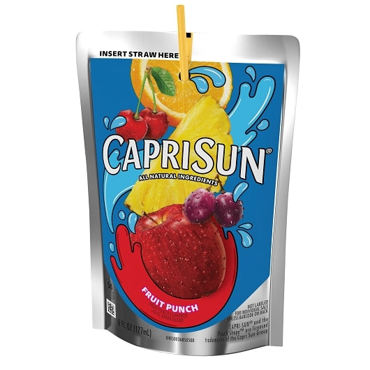Capri Sun Ready To Drink Fruit Punch, 40 x 177 ML Case - DOT product image 4
