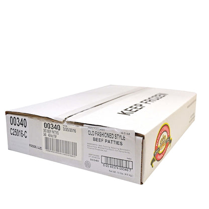 Kings Command Foods Flame Broiled Old Fashioned Style Beef Burgers, 1 x 40 x 4 oz Case - DOT product image 5
