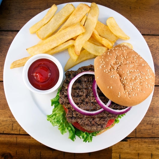 Kings Command Foods Flame Broiled Old Fashioned Style Beef Burgers, 1 x 40 x 4 oz Case - DOT product image 3
