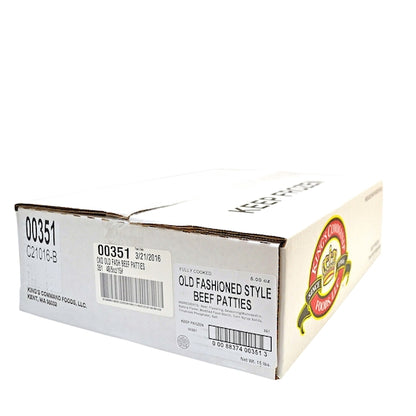 Kings Command Foods Flame Broiled Old Fashioned Style Beef Burgers, 1 x 48 x 5 oz Case - DOT product image 2