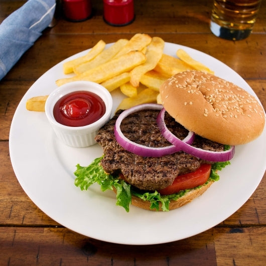 Kings Command Foods Flame Broiled Old Fashioned Style Beef Burgers, 1 x 48 x 5 oz Case - DOT product image 5