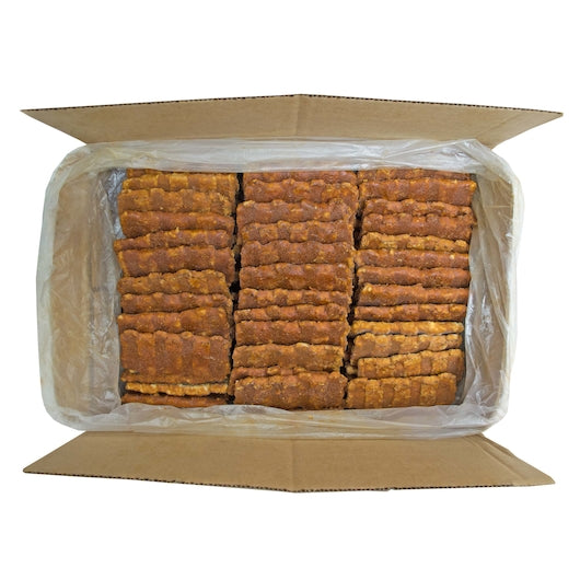 King's Command Pork Rib Patties with Barbecue Sauce, 1 x 160 x 3 oz Case - Condiments & Sauces