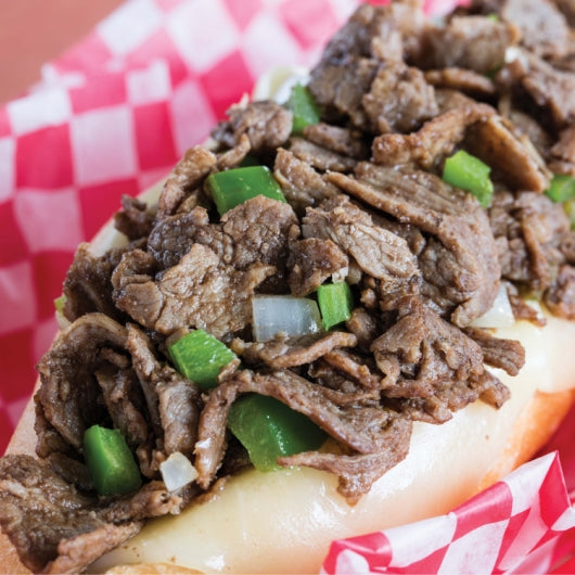 Philly Sensations Philly Cheese Steak With Pepper, 4 x 2.5 lb Case - DOT product image 4