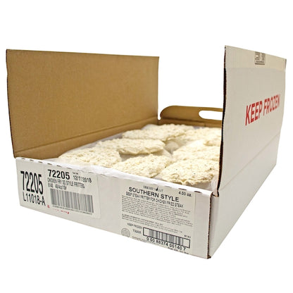 Kings Command Foods Raw Ranchers Cut Southern Country Fried Beef Steak Fritter, 1 x 40 x 4 oz Case - DOT product image 3