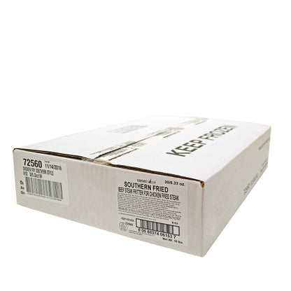Kings Command Foods Raw Ranchers Cut Southern Country Fried Beef Steak Fritter, 1 x 30 x 5.33 oz Case - DOT product image 2
