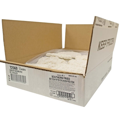 Kings Command Foods Raw Ranchers Cut Southern Country Fried Beef Steak Fritter, 1 x 30 x 5.33 oz Case - DOT product image 3