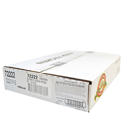 Kings Command Foods Raw Southern Country Fried Beef Steak Fritter With Soy, 1 x 15 x 11 oz Case - DOT product image 3