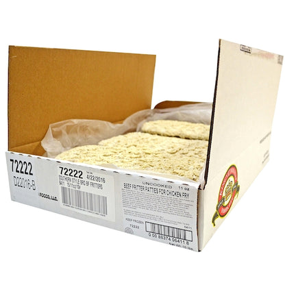 Kings Command Foods Raw Southern Country Fried Beef Steak Fritter With Soy, 1 x 15 x 11 oz Case - DOT product image 4