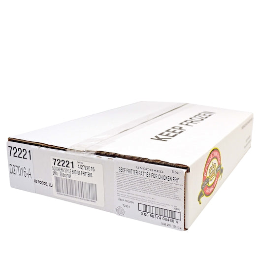 Kings Command Foods Raw Southern Country Fried Beef Steak Fritter With Soy, 1 x 20 x 8 oz Case - DOT product image 2
