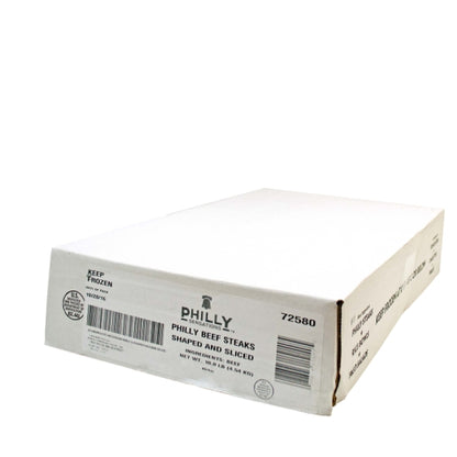 Kings Command Foods Raw Philly Beef Steak Oval, 1 x 40 x 4 oz Case - DOT product image 2