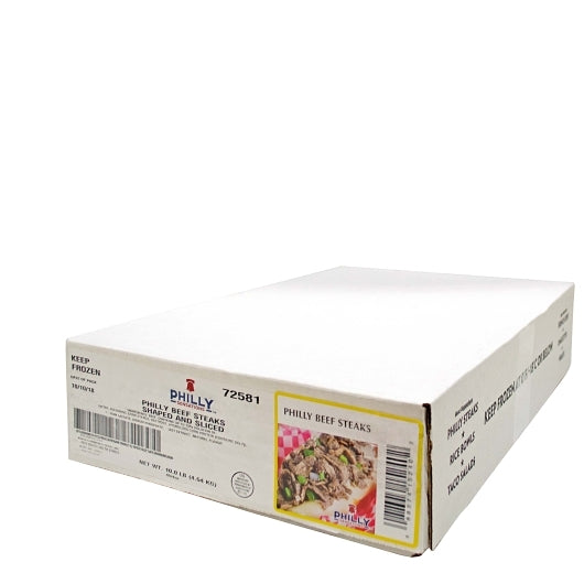 Philly Sensations Raw Philly Beef Steak Light Mild, 1 x 40 x 4 oz Case - DOT product image 5