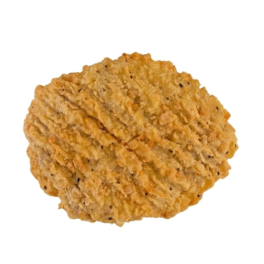 King's Command Fully Cooked Beef Steak Fritter Southern Fried, 1 x 40 x 4 oz Case - Frozen Meat & Seafood