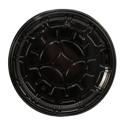 PartiPak PETE Black 12 INCH EVERYDAY TRAY, 1 x 50 x 12 IN Case - DOT product image 2