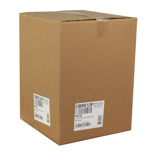 PartiPak PETE Black 12 INCH EVERYDAY TRAY, 1 x 50 x 12 IN Case - DOT product image 4