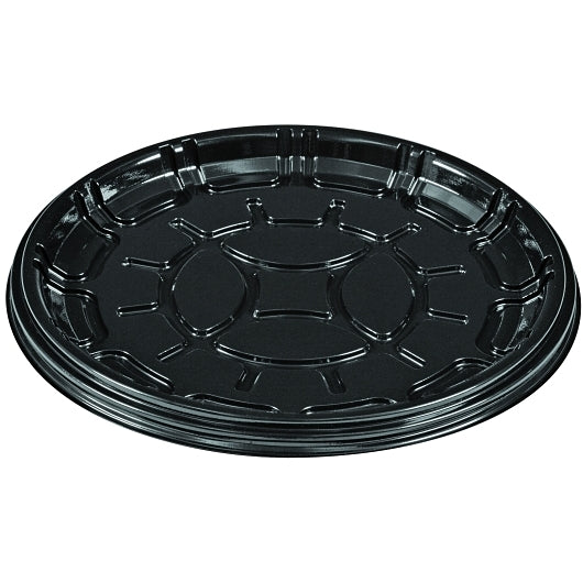 PartiPak PETE Black 12 INCH EVERYDAY TRAY, 1 x 50 x 12 IN Case - DOT product image 3