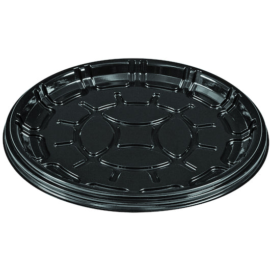 PartiPak PETE Black 12 INCH EVERYDAY TRAY, 1 x 50 x 12 IN Case - DOT product image 5