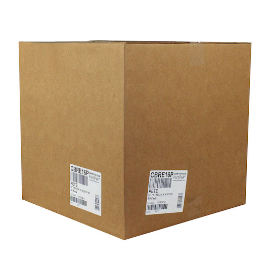 PartiPak PETE Black 16 INCH EVERYDAY TRAY, 1 x 50 x 50 each Case - DOT product image 4