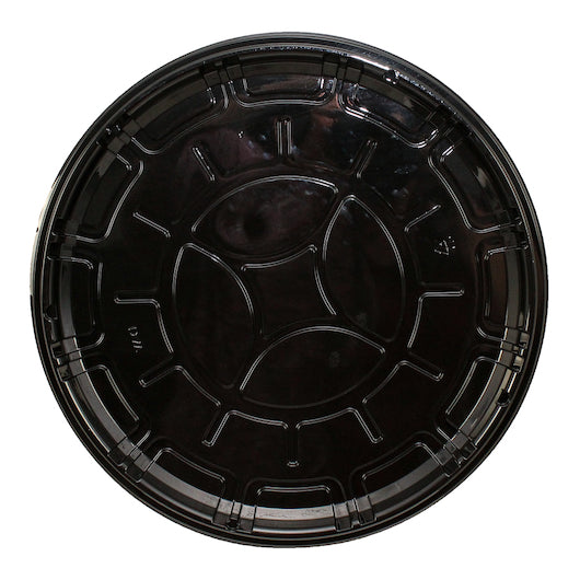 PartiPak PETE Black 16 INCH EVERYDAY TRAY, 1 x 50 x 50 each Case - DOT product image 3