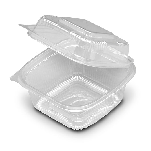D & W Seeshella 5 Inch X 5 Inch Hinged Deep Container, 1 x 250 x 250 each Case - DOT product image 2