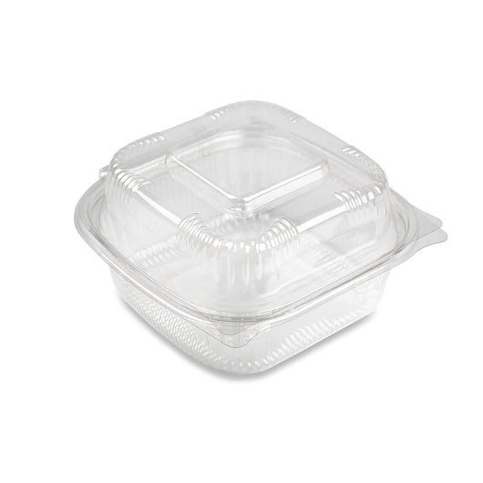 D&W Fine Pack CONTAINER HINGED 6 INCH CLEAR, 1 x 250 x 250 each Case - DOT product image 3