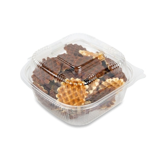 D&W Fine Pack CONTAINER HINGED 6 INCH CLEAR, 1 x 250 x 250 each Case - DOT product image 4