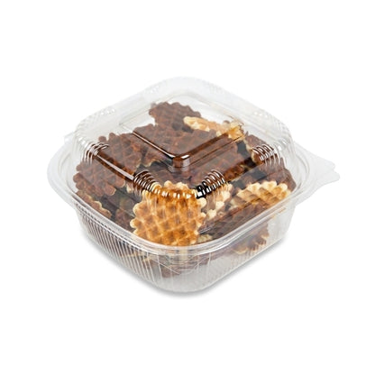 D&W Fine Pack CONTAINER HINGED 6 INCH CLEAR, 1 x 250 x 250 each Case - DOT product image 4