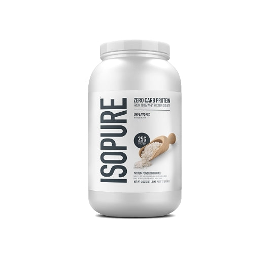Isopure Zero Carb Unflavored Protein Powder, 6 x 3 lb Case - Health & Personal Care